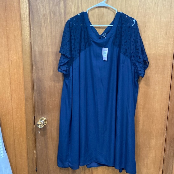 TORRID women’s Navy Blue dress new with tag - Picture 1 of 3